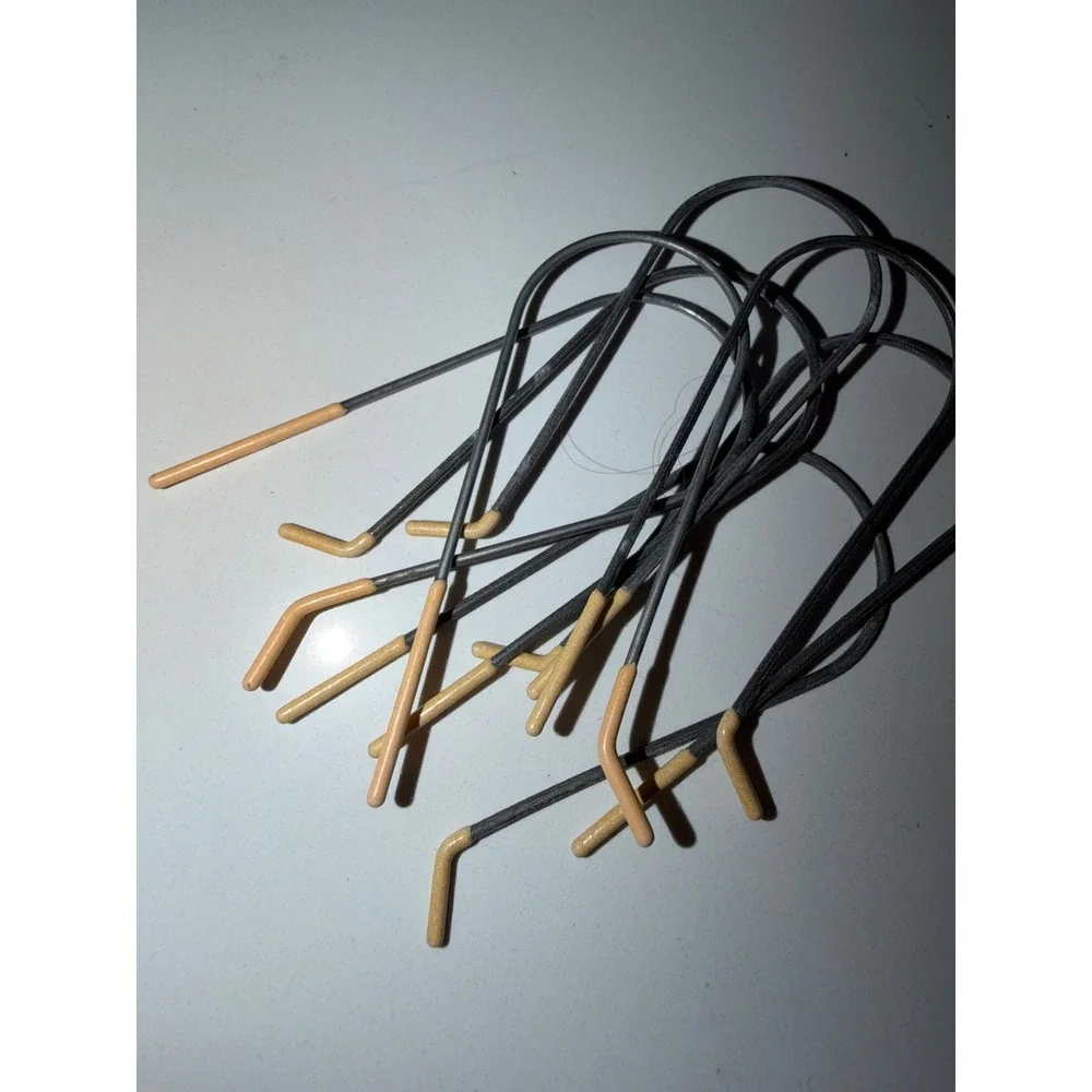 U-shaped replacement clips for electric hot rollers for vintage styling sets